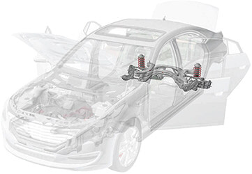 Rear axle